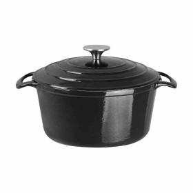 VOGUE - Grande cocotte ronde noire 
