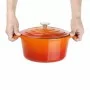 VOGUE - Grande cocotte ronde orange 