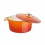 VOGUE - Grande cocotte ronde orange 