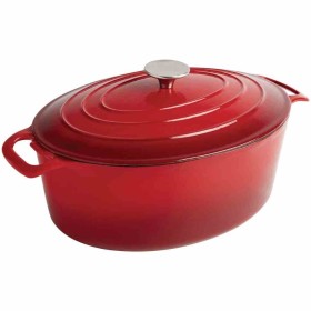 VOGUE - Cocotte ovale rouge 5L