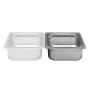 L2G - Bac gastro inox, capacité GN 1/2 hauteur 55 mm