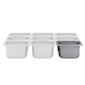 L2G - Bac gastro inox, capacité GN 1/9 hauteur 65 mm