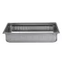 L2G - Bac gastro inox perforé, capacité GN 2/1 hauteur 65 mm