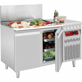 DIAMOND - Saladette 2 portes GN 1/1 260 L couvercle télescopique