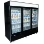 ATOSA - Vitrine positive avec bandeau lumineux 3 portes