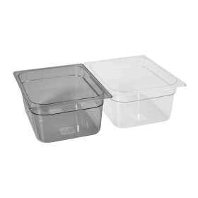 L2G - Bac gastro transparent, capacité GN 1/2 hauteur 65 mm