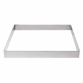 DE BUYER - Cercle à tarte carré inox 200 x 20mm