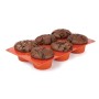 PAVONI - Plaque 6 muffins en silicone Formaflex