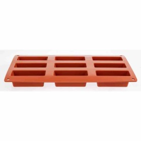 PAVONI - Plaque 9 gâteaux en silicone Formaflex