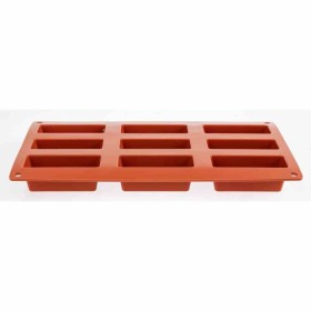 PAVONI - Plaque 9 gâteaux en silicone Formaflex