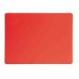 HYGIPLAS - Petite planche à découper basse densité rouge
