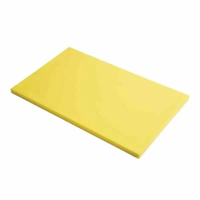 GASTRO M - Planche à découper GN1/2 en polyéthylène haute densité  jaune