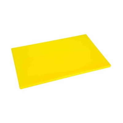 HYGIPLAS - Planche à découper antibactérienne basse densité jaune