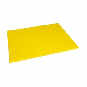 HYGIPLAS - Grande planche à découper haute densité jaune