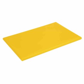 HYGIPLAS - Planche à découper épaisse haute densité jaune