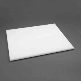 HYGIPLAS - Planche à découper extra large haute densité blanche