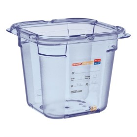 ARAVEN - Boîte hermétique bleue en ABS sans BPA GN1/6 150mm