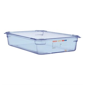 ARAVEN - Boîte hermétique bleue en ABS sans BPA GN1/1 100mm