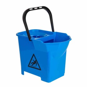 JANTEX - Seau essoreur bleu 14L