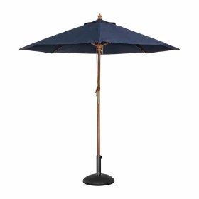 BOLERO - Parasol rond 2,5m bleu marine