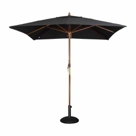 BOLERO - Parasol carré 2,5m noir