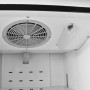 ATOSA - Armoire froide positive 380 litres blanche porte vitrée