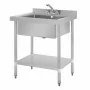 VOGUE - Plonge 1 bac profondeur 600 mm inox
