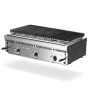 MAINHO - Grill pierre de lave à gaz largeur 900 mm