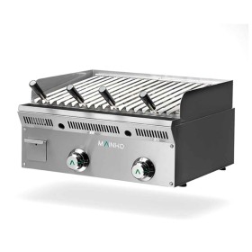 MAINHO - Grill barbecue grille inox 600 mm de largeur