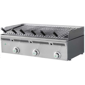 MAINHO - Grill barbecue grille inox 900 mm de largeur