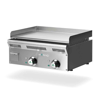 MAINHO - Plancha électrique acier poli Eco line largeur 600 mm