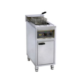 ROLLER GRILL - Friteuse électrique sur coffre à zone froide 16 L