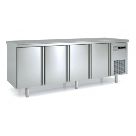 CORECO - Table réfrigérée traversante GN 1/1 4 portes