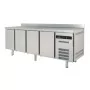 CORECO - Table réfrigérée ventilée 4 portes avec dosseret 