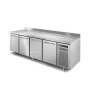 AFINOX - Table froide 600x400 mm 4 portes dessus inox mural groupe à gauche