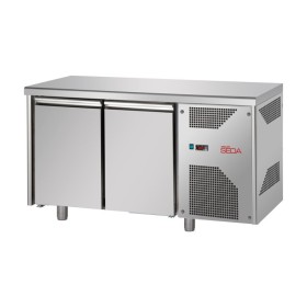 SEDA - Table froide positive inox 2 portes GN 1/1 groupe logé