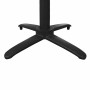 BOLERO - Pied de table basculant en aluminium noir