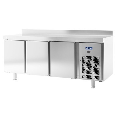 INFRICOOL - Table réfrigérée négative 600 mm 3 portes avec dosseret