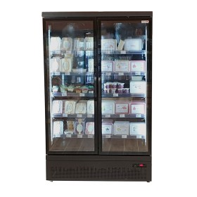 SEDA - Vitrine murale ALTAIR libre service 2 portes double vitrage