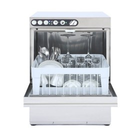 ADLER - Lave-verres panier 400 x 400 mm 1860 verres/h avec pompe de vidange