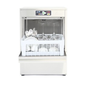 ADLER - Lave-verres panier 400 x 400 mm 1080 verres/h avec adoucisseur
