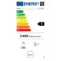 TEFCOLD - Vitrine positive noire 825 L 3 portes cadre aluminium