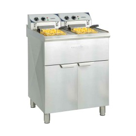 CASSELIN - Friteuse électrique sur pieds  2 x 10 litres haut rendement