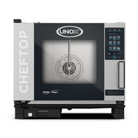 UNOX - Four mixte Cheftop PLUS 5 GN 1/1 ferrage gauche