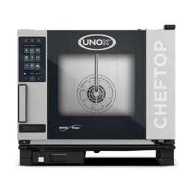 UNOX - Four mixte Cheftop PLUS 5 GN 1/1 ferrage droite