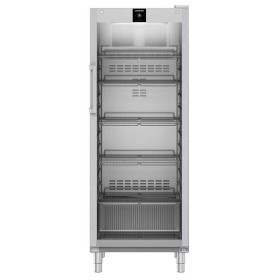 LIEBHERR - Armoire froide positive vitrée inox GN 2/1 688 L