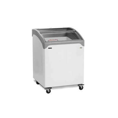 TEFCOLD - Congélateur de crème glacée 130 L couvercle incurvé