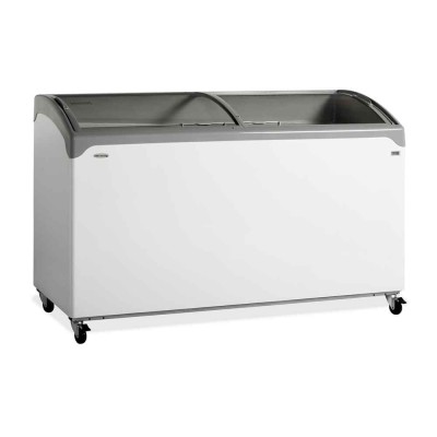TEFCOLD - Congélateur de crème glacée 475 L couvercles incurvés