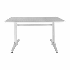 BOLERO - Table rectangulaire à deux pieds 600 mm