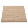 BOLERO - Plateau de table carré effet bois clair 70 cm